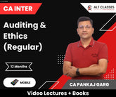 CA Inter Auditing & Ethics (Regular) Video Lectures by CA Pankaj Garg (Mobile, 12 Months)